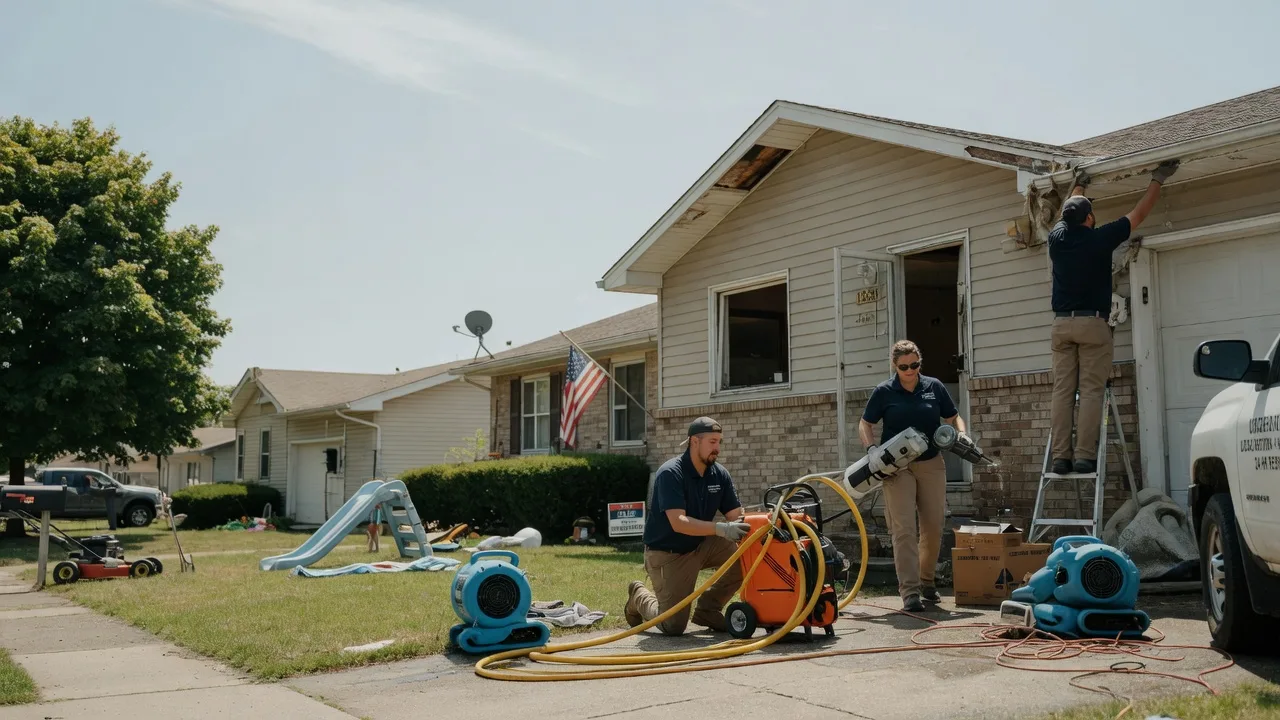 Water Damage Restoration in Perronville, MI near me